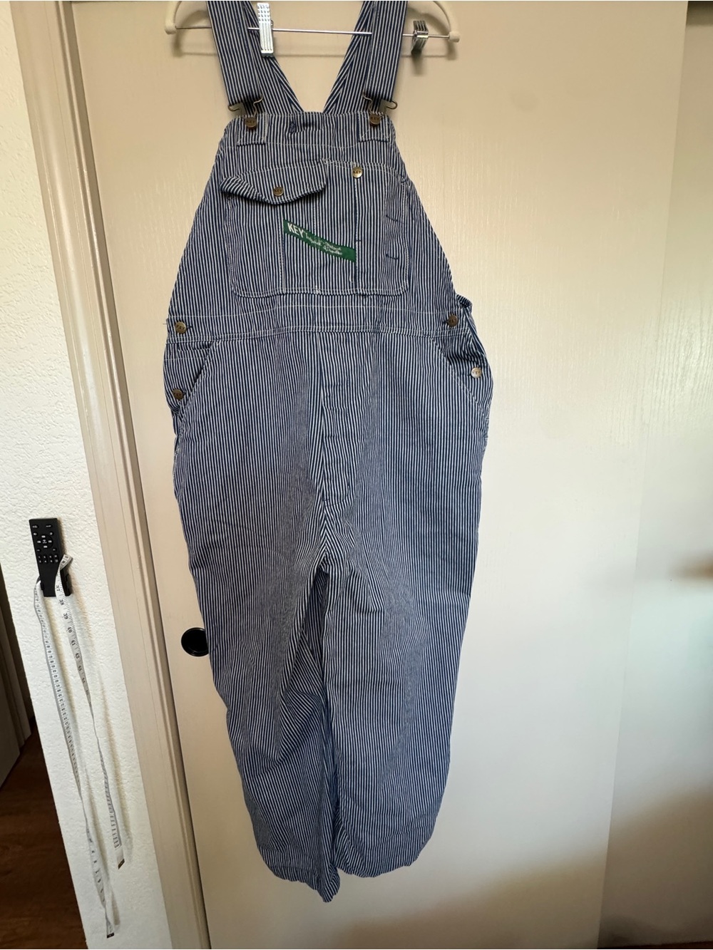 Men's vintage Key Imperial railroad stripe